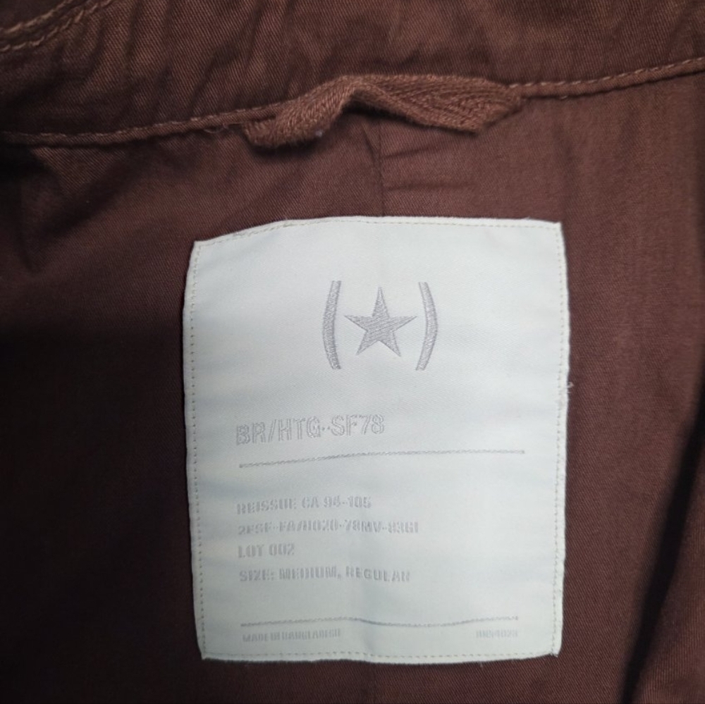 BR/HTG-SF-78 Banana Republic Reissue M Chocolate Rust Utility Jumpsuit Gorpcore - Picture 15 of 16
